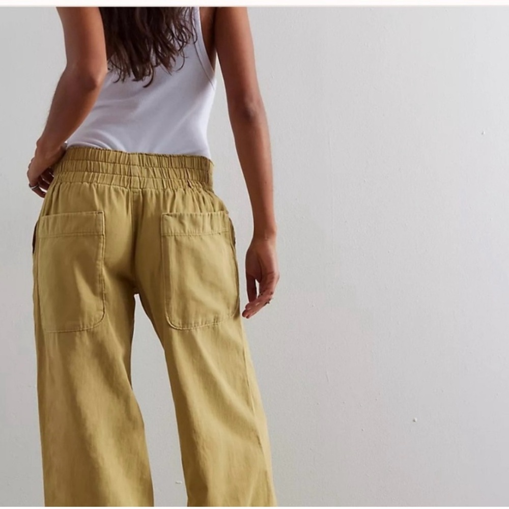High-Waisted Wide Leg Pants in Antelope - Women’s size XL - Picture 2 of 6